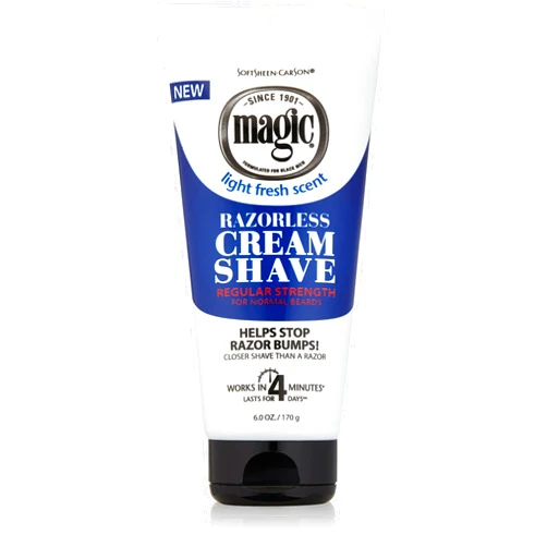 SoftSheen-Carson SoftSheen Carson Magic Regular Razorless Cream Shave 6 Oz (Pack of 6)