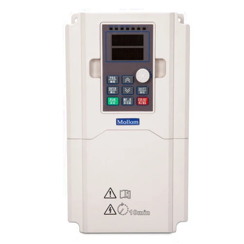 Mollom VFD 220V 7.5KW 32A 10HP Single or Three Phase Input to 3 Phase 0-3000 Hz Output Variable Frequency Drive Control Inverter for Spindle Motor CNC Speed Control
