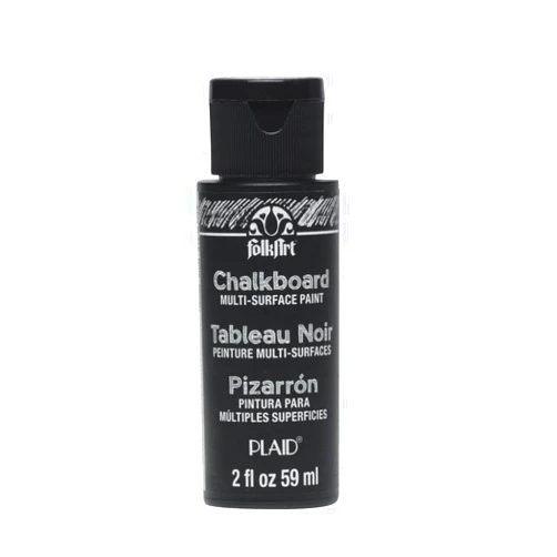 FolkArt Plaid:Craft Multi Surface Chalkboard Paint, 2 oz, Black