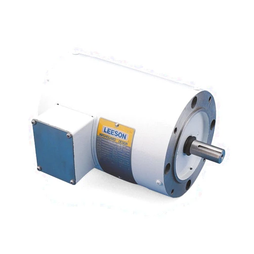 Leeson 113473.00 White Epoxy Painted Washguard Motor, 3 Phase, 56C Frame, Round Mounting, 1/2HP, 1800 RPM, 208-230/460V Voltage, 60Hz Fequency