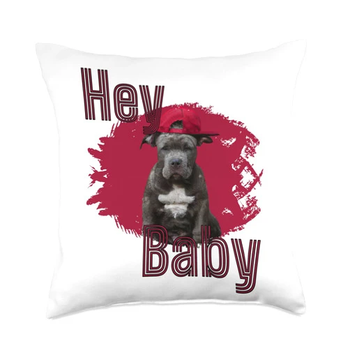 Hundewelpen süsse Motive für Hundeliebhaber Sweet, Cute Dog Puppy Throw Pillow, 18x18, Multicolor