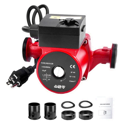 Yitrust 59896775 Circulator Pump 115V Replacement Compatible with Grundfos UP15-29SU Hot Water Circulator Used for Water Heater/Floor heating/Radiant Heating/Hydronic Heating/Solar and Other System Types