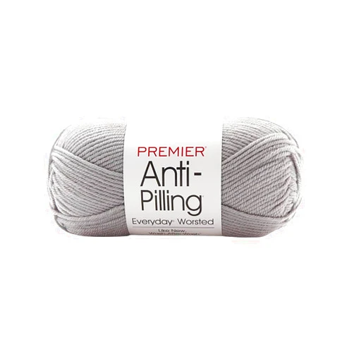 Premier Yarns Anti-Pilling Everyday Worsted Yarn, Soft Acrylic Yarn, Ideal Yarn for Crocheting and Knitting, Machine Washable, 180 yds, Mist