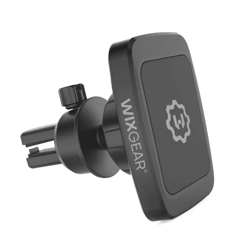 WixGear Magnetic Phone Car Mount, Universal Bite-Lock Air Vent Magnetic Phone Car Mount Holder, for Cell Phones with Swift-snap Technology