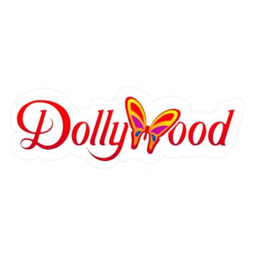 BKR Graphics Dollywood Logo Bumper Sticker Vinyl Decal 5