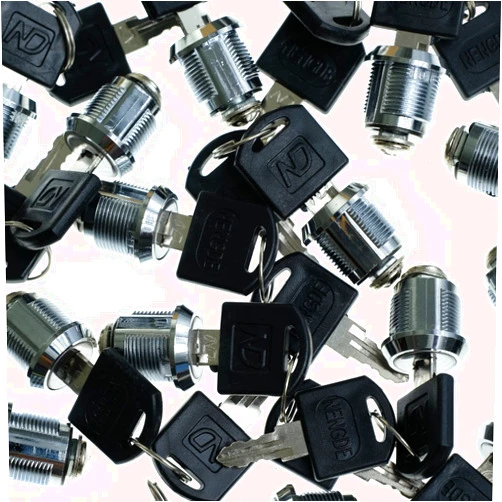 Source One Premium Cam Lock and Key Sets (75 Pack)