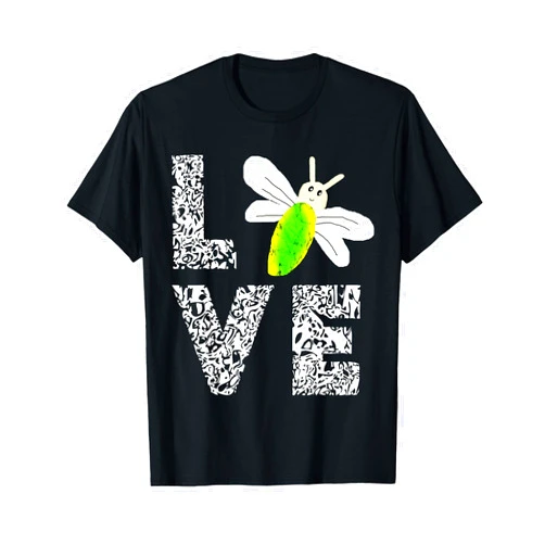 Funny Firefly Bugs Insects Fireflies Gifts Firefly Love Lightning Bugs Insects Catch Fireflies T-Shirt