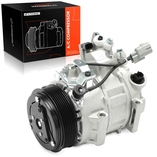 A-Premium A/C Compressor with Clutch Compatible with Toyota Camry 2012-2017, Highlander 2011-2013, Sienna 2011-2016, Avalon & Lexus ES350 RX350 3.5L