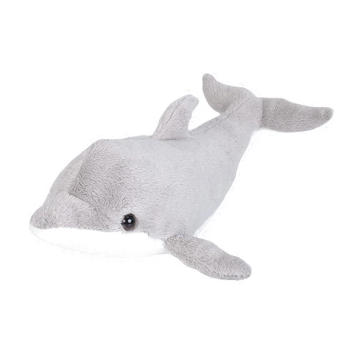 Wild Republic Dolphin plush, Stuffed Animal, Plush Toy, Gifts for Kids, Sea Critters 11 inches