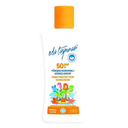 Eda Taşpınar Eda Taspinar Kids Mineral High Protection Sunscreen SPF 50+ 200 ml, 6.7 oz
