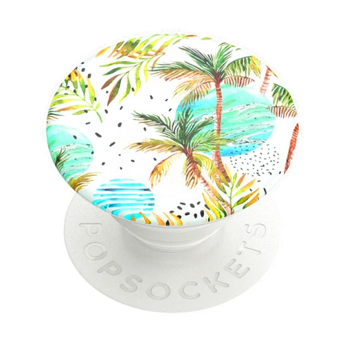 PopSockets Phone Grip with Expanding Kickstand, Plant Pattern PopGrip - Waikiki Daze