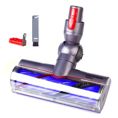 Keluke Quick-Release Motorhead Cleaner Compatible with Dyson V7,V8, Cyclone V10,V11,V15 Cordless Vacuum Cleaners, Vacuum Attachments, Upgrade Anti-Tangle Head Suitable for Carpets & Rugs