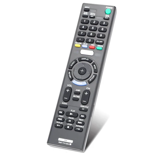 Gvirtue RMT-TX102U Universal Replacement Remote Control for Sony Bravia HDTV LCD LED UHD Smart TV