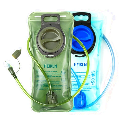 HEIKLN Hydration Bladder 2 Liter,Leak Proof Water Reservoir, BPA Free Military Water Storage Bladder Bag Hydration Pack Replacement Easy Clean for Bicycling Hiking Camping Hunting Running