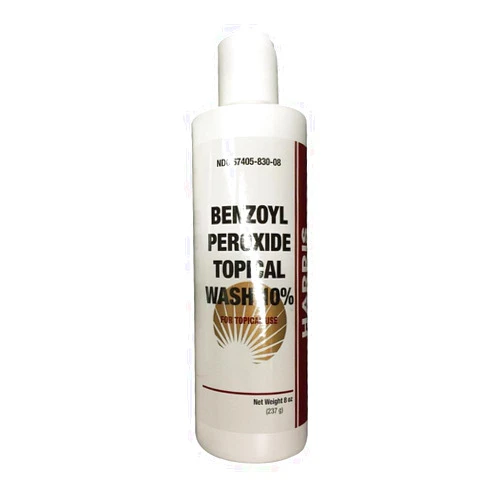 Speuni Harris Pharma 10% Benzoyl Perox Wash 8 oz (Pack of 2)