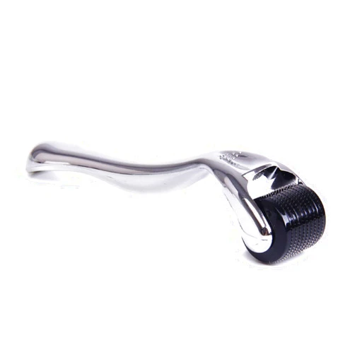 Diougens Lee Derma Roller Microneedling Roller for Face Body Beard - 540 Titanium 0.25mm Microneedle Roller for Home Use