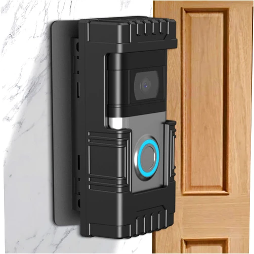 TagRecove Anti-Theft Doorbell Mount No Drill Compatible with Blink/Ring, for Doorbell 1/2/3/4/3Plus/2020 2023 2024 Release/Pro/Pro 2, Adjustable Angle Video Doorbell Mount for Home, Apartment, Office