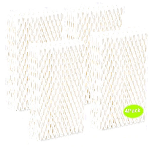 WXFANA 4 Pack WF813 Humidifier Filters Wick Replacement Compatible with ReliOn RCM-832 RCM-832N WF813 DH832 ProCare PCWF813 Equate EQWF813 EQ-2119-UL Duracraft DH-830 Cool Mist Humidifier Filters