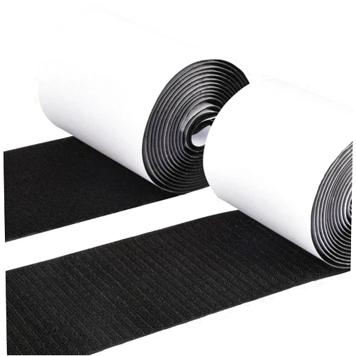 COCOBOO 4 Inch x 9 Feet Hook and Loop Tape for Couch Cushions, Strips with Adhesive, Nylon Self Adhesive Heavy Duty Strips for Home Office School Car and Crafting Organization