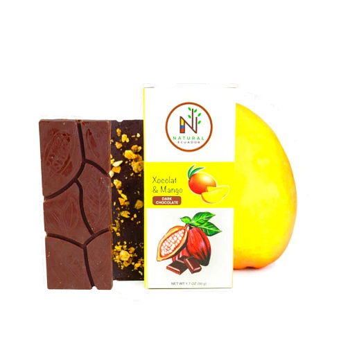 N NATURAL ECUADOR NATURAL ECUADOR XOCOLAT, Dark Chocolate Bar, Artisan Chocolate, XOCOLAT & MANGO