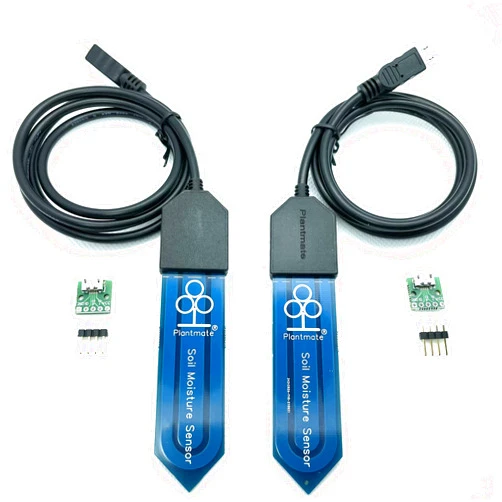 Plantmate Capacitive Soil Moisture Sensor 3.3V Compatible with Arduino (2-PAC)