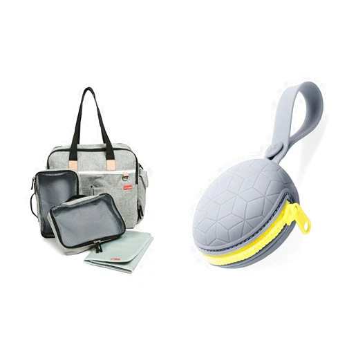 Skip Hop Weekender Overnight Bag and Travel Duffel Diaper Bag, Endless Weekender