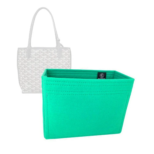 Zoomoni Premium Bag Organizer for Goyard Anjou Mini (Handmade) [Purse Organiser, Liner, Innerbag Insert, Shaper]
