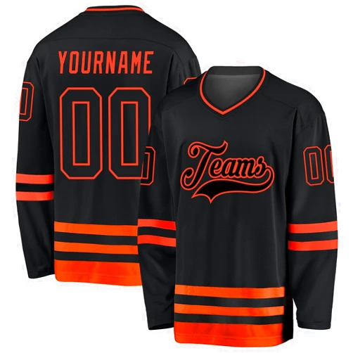 Generic Custom Name Team Name Number Royal White Hockey Jersey, Personalized Team V-Neck Sports Hockey Jersey for Men Women Youth