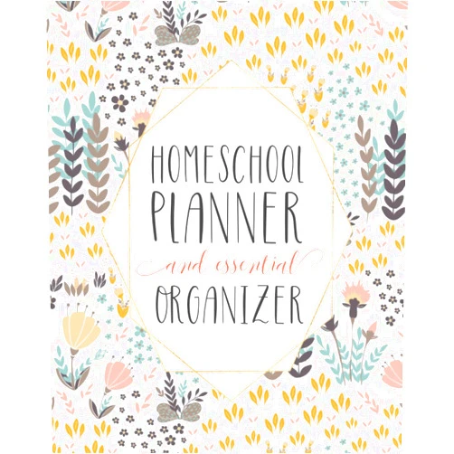 Homeschool Life Press Mega Homeschool Planner and Organizer Soft Flora: Fully Customizable Planner, Organizer, and Record Keeper for Homeschool Families big or Small - ... memories for the year. (Homeschool Planners)