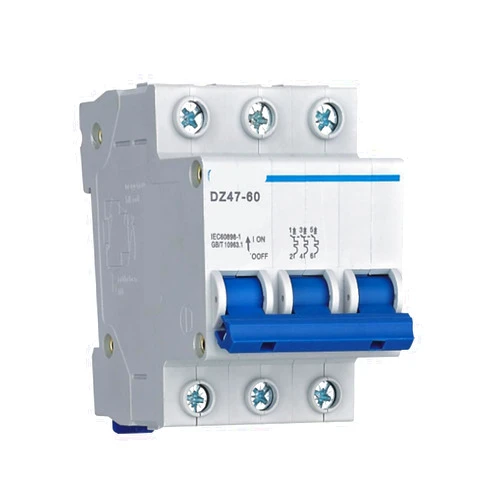 ZCERA Electrical appliances DZ47 Miniature Circuit Breaker DZ47-60 3P C25 Miniature Circuit Breaker