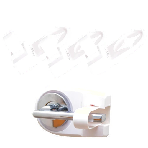 Little Chicks Baby Safety Lever Door Handle Lock - Firm & Strong Hold - Non-Adhesive - Suitable for Door Handles with 3 inches Diameter - 3 Pack - Model CK028