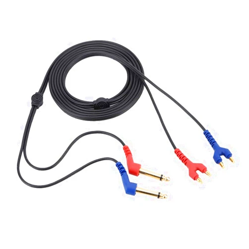 Agatige Audiometer Headest Cable Wire with Both 3.5mm Plug, Earphone Cable Ear Replacement Cable for Headphone Air Conduction Audiometer Hearing Tester