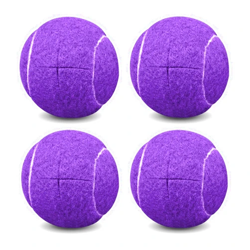 ANCKNE Walker Tennis Balls Precut Tennis Balls for Walkers 4PCS Walkers Legs Universal Precut Glide Balls, Heavy Duty Long Lasting Felt Pad Glide Coverings for Furniture Legs and Floor Protection