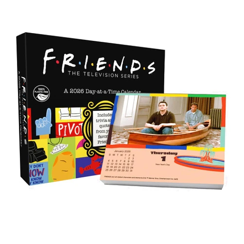By Trends International (Author) 2026 Friends Day-at-a-Time Box Calendar