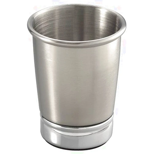 Interdesign 76150 York Bath Tumbler, Polished/Brushed Silver - Quantity 2