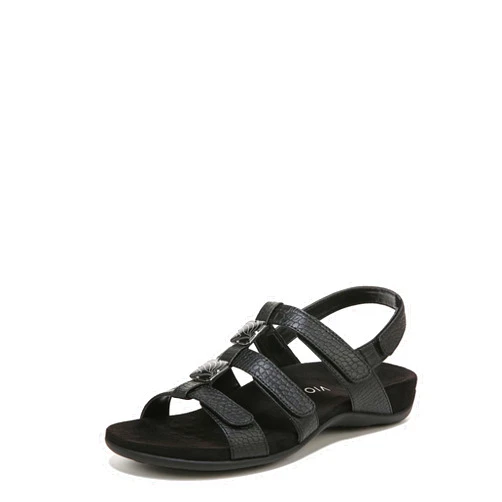 Vionic Women's Women's Rest Amber Backstrap Sandal - Ladies Adjustable Walking Sandals with Concealed Orthotic Arch Support
