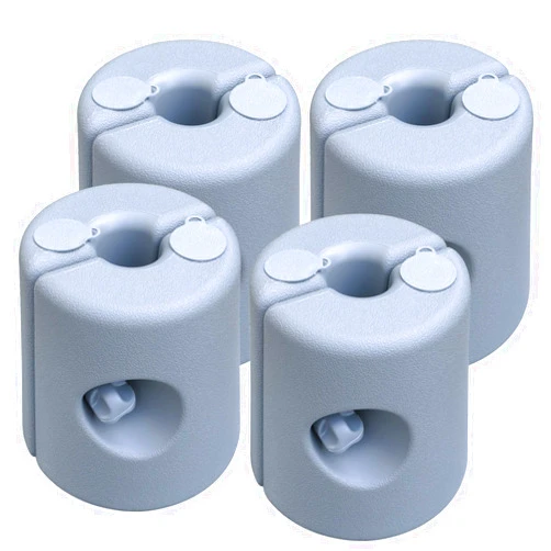 ABCCANOPY Heavy Duty Drum Weights Fill with Water or Sand, 70 LB