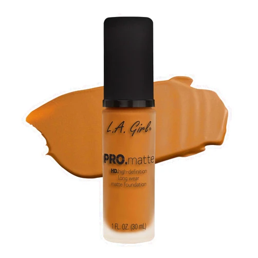 L.A. Girl PRO.Matte Foundation, Warm Sienna GLM679
