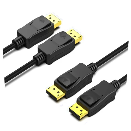 BENFEI [VESA Certified DisplayPort to DisplayPort 10 Feet Cable 2 Pack, DP to DP Male to Male Cable Gold-Plated Cord, Supports 8K@60Hz, 4K@144Hz 120Hz, 2K@240Hz Compatible for Lenovo, Dell, HP, ASUS