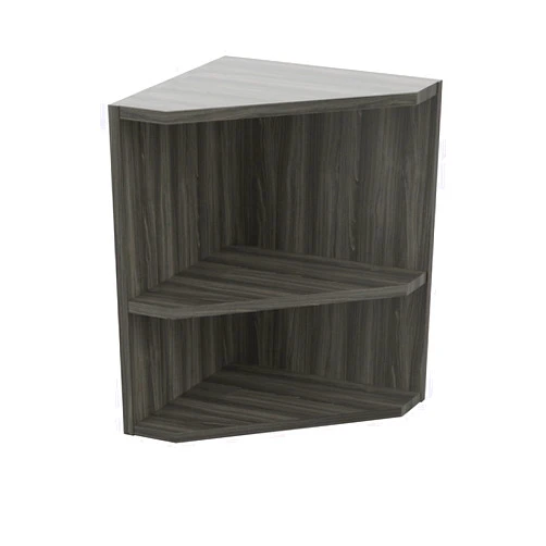 Safco Mayline MNPOLGS Medina Shelved Corner Support for Use with 63