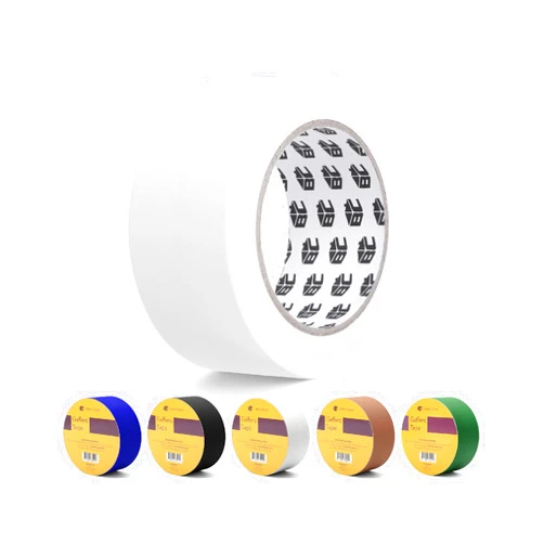 Bates Choice Bates- Gaffers Tape, 2 Inch x 23 Yards, White, Non-Reflective Gaffer Tape, Floor Tape for Electrical Cords, No Residue Gaff Tape, Cable Tape, Gaffing Tape