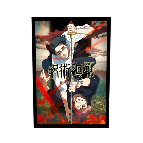 XIHOO Jujutsu Kaisen Poster Shimetsu Kaiyuu Zenpen 2026 Anime Posters for Room Bedroom Aesthetic Home Decor Unframe Wall Art Print Silk Canvas Poster 11x17in 28x43cm