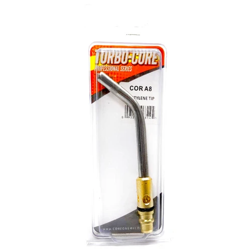 COREONE WELDING TURBO-CORE Air Acetylene Swirl Tip A8 Professional Series for the Plumbing and HVAC Industry