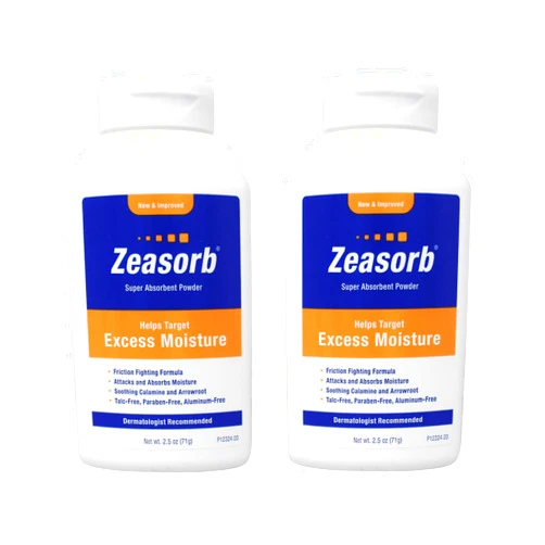 Zeasorb Prevention Super Absorbent Powder 2.5oz (Pack of 2)