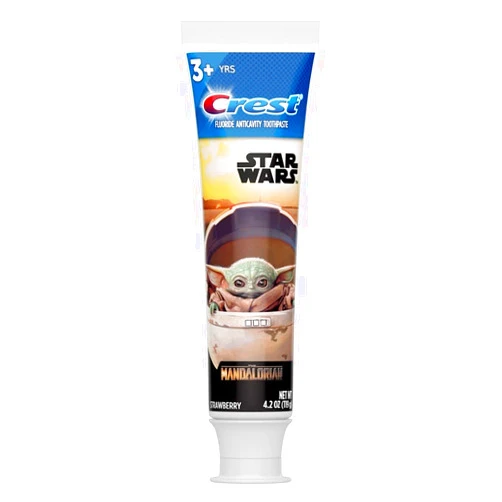 Crest Toothpaste 4.2 Ounce Kids Star Wars Tube (Strawberry) (Pack of 2)