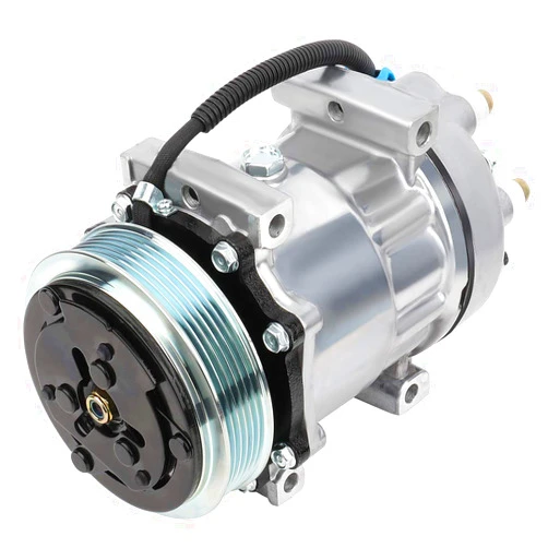 NOTUDE NEW OEM Compressor & Clutch fit 2004-2010 for Inte-rnational Harvester 7500 Medium Conventional 9.3L Air Conditioning Compressor 4815C