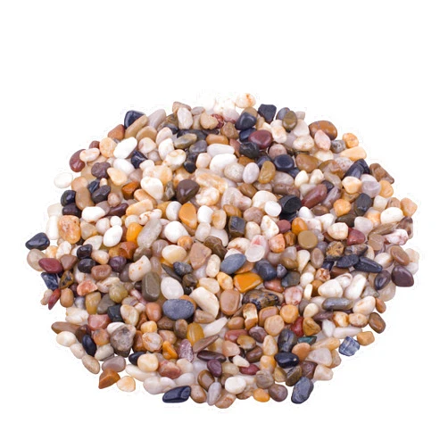 CFUTABOH White Polished Pebbles, 3/8