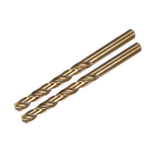 uxcell 2Pcs 8.7mm Cutting Dia Round Shank High-Speed Steel Cobalt Metric Twist Drill Bit Rotary Tool