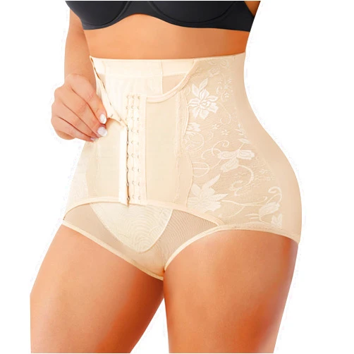 KUMAYES Plus Size Tummy Control Panties for Women High Waisted Butt Lifter Shapewear Girdle Panty Shaping Underwear