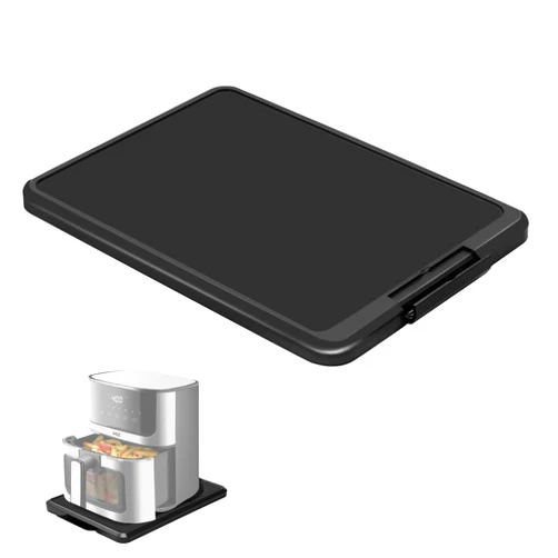 Mozzoom Kitchen Appliance Sliding Tray - Easy Glide Countertop Organizer for Coffee Makers, Air Fryers, Blenders, and More (11.8'' W × 16.1'' D)